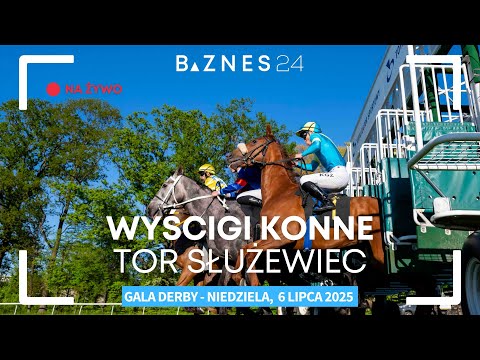 GALA DERBY | Dzień 17, 6.06.2025 | Tor Służewiec | Wyścigi konne 🔴 NA ŻYWO