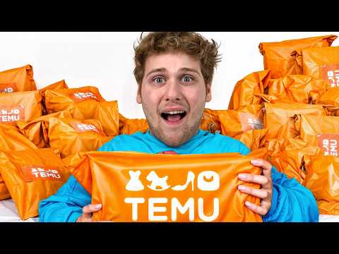 DEV TEMU ALIŞVERİŞİM?! ( Temu Ürünlerini Test Ettik.)