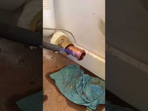 Corroded Copper Union Replacement