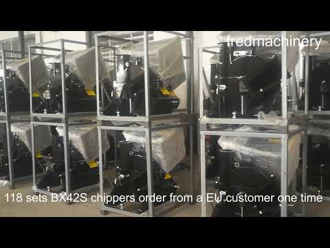 BX42S Wood Chippers in packages