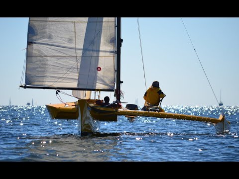 Tacking (or "Shunting") A Pacific Proa