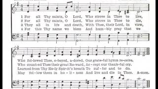 For All Thy Saints, O Lord (Energy)