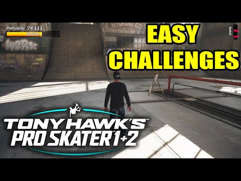 Tony Hawk's Pro Skater 1+2 - Bob Burnquist Easy Challenges