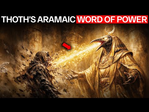 Thoth Spoke 1 Aramaic Word That Makes Archons Flee — The Churches Banned It On Purpose