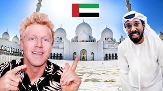 Touring Abu Dhabi & Inside Shake Zayed Grand Mosque