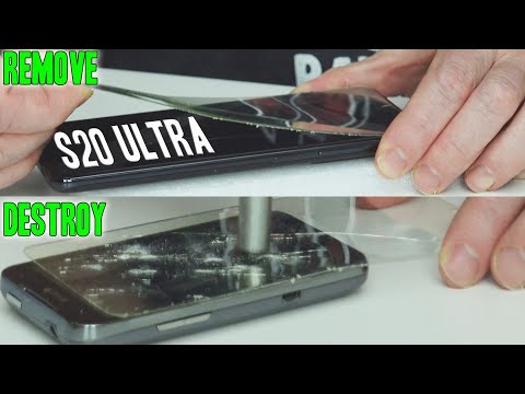 📱 How to Remove a Glass Screen Protector and DESTROY It 🔨