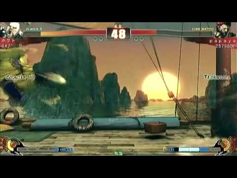 SF4:Hokuto (Ru) vs Papaya (Go) - Qualifiers - Japan National Tournament