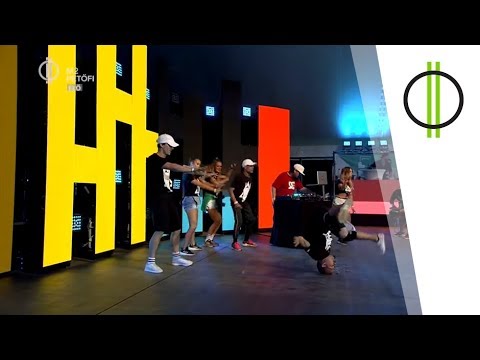 DJ Qcee, Qceebeat, beatbox és break dance a Petőfi Zenei Díj színpadán