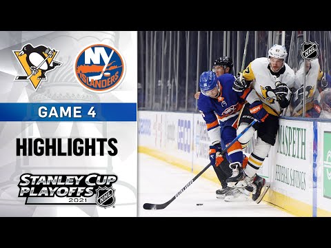 First Round, Gm 4: Penguins @ Islanders 5/22/21 | NHL Highlights