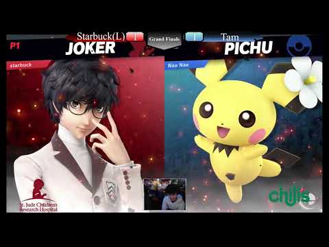 St Jude's Charity Tourney - Grand Finals - Starbuck(Joker) Vs. CNP | Tam(Cloud/Pichu)