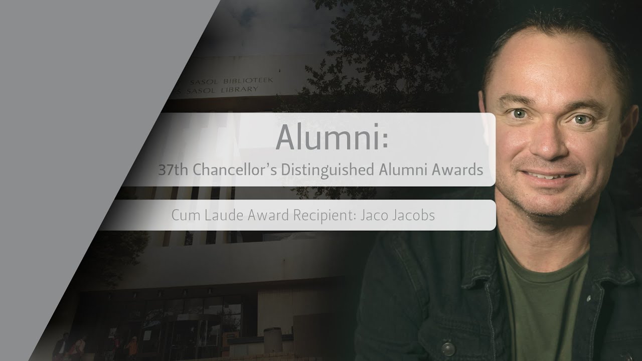 Cum Laude Award Recipient - Jaco Jacobs: Author