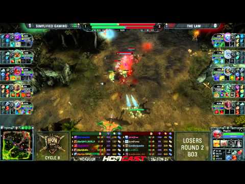 HoN Tour S2 Cycle 8 LBR2 - Simp vs Law game 2
