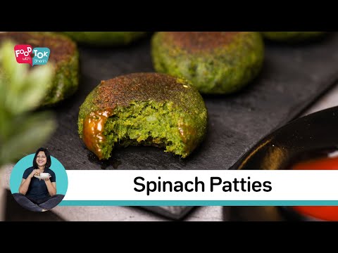 Easy To Make Healthy Spinach Patties Recipe