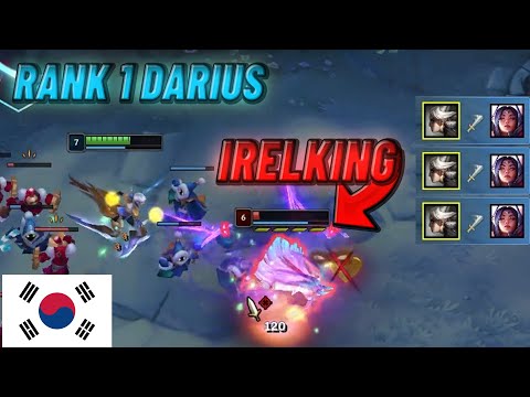 I laned against the Rank 1 Irelia IRELKING with my Camille