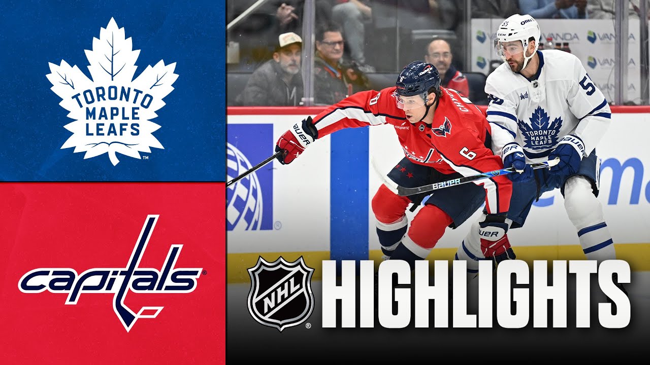 Maple Leafs vs. Capitals | NHL Highlights | December 18, 2025