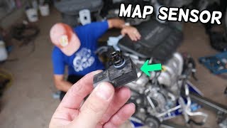 MAP SENSOR REPLACEMENT REMOVAL LOCATION 2.4 CHRYSLER 200, FIAT 500X, RAM PROMASTER CITY, FIAT TORO