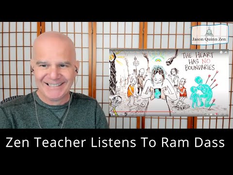 Zen Teacher Listens To Ram Dass | How To Keep Your Heart Open In Hell