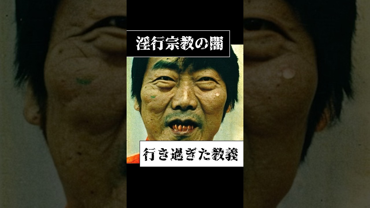 1985年、社会を震撼させた教団の内情とは・・#架空世界の都市伝説