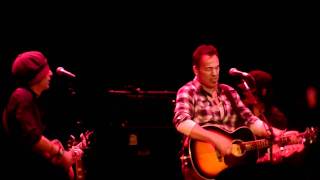 Jesse Malin w/ Bruce Springsteen &quot;Broken Radio&quot; 1/15/11 LOD 11 Paramount Theatre Asbury Park, Nj.