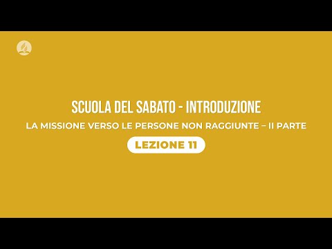 SdS - Intro - Basta parlare, cominciamo a fare qualcosa - Lezione 11