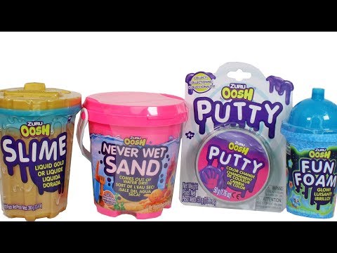 OOSH masė Slime, serija 4, didelė, asort., 8602 video