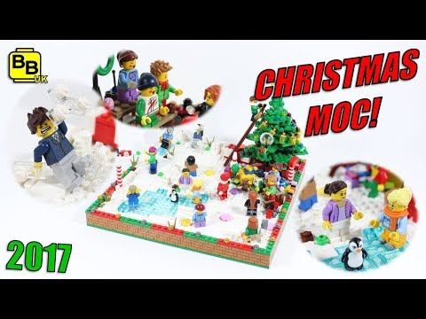 PREPARING FOR CHRISTMAS!! FUN LEGO MOC 2017 Video