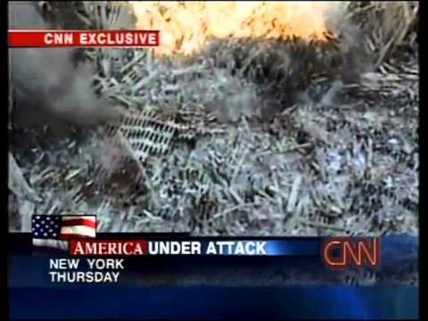 CNN 9/11 LIVE TV Coverage (9/14/01) 12:30 A.M - 12:45 A.M