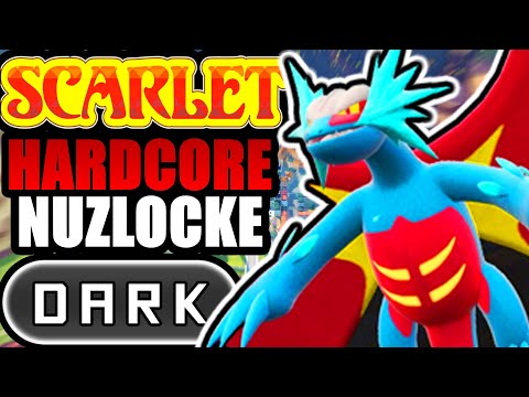Pokémon Scarlet Hardcore Nuzlocke - DARK Types Only! (No items, No overleveling)