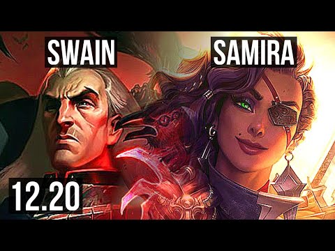 SWAIN & Heimerdinger vs SAMIRA & Thresh (ADC) | 4/0/9, 500+ games | KR Master | 12.20