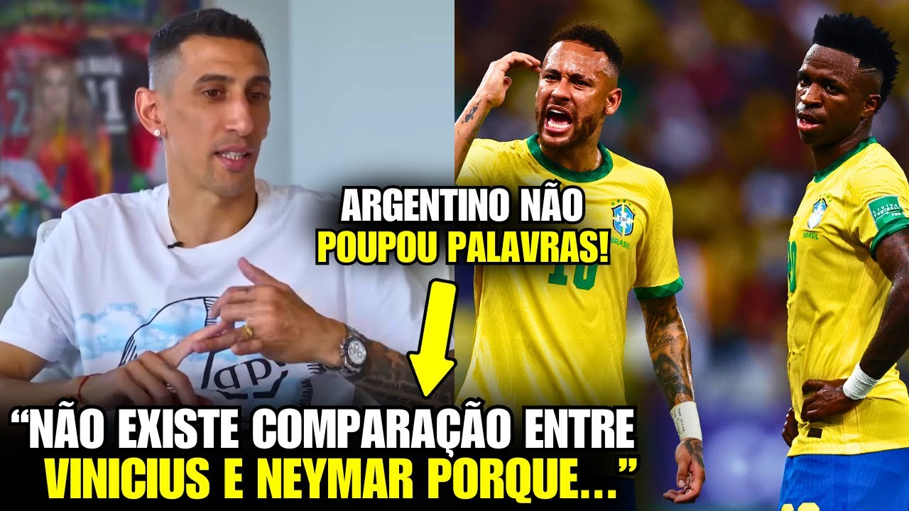 🚨 EITA! Olha o que o DI MARIA FALOU DO NEYMAR e do BRASIL HOJE!