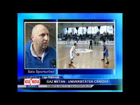 Marcel Ţenter despre Gaz Metan vs Univ. Craiova - NovaTv Mediaş