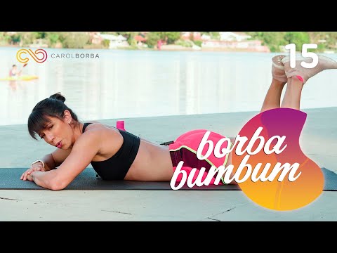 Exercicio para empinar o bumbum deitada!! Pode treinar na cama! #BorbaBumbum 15 - Carol Borba