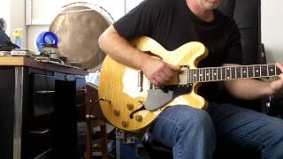 Video thumbnail for Tokai es120 w Voodoo 59s into 1978 Deluxe reverb.M by Bill Altman