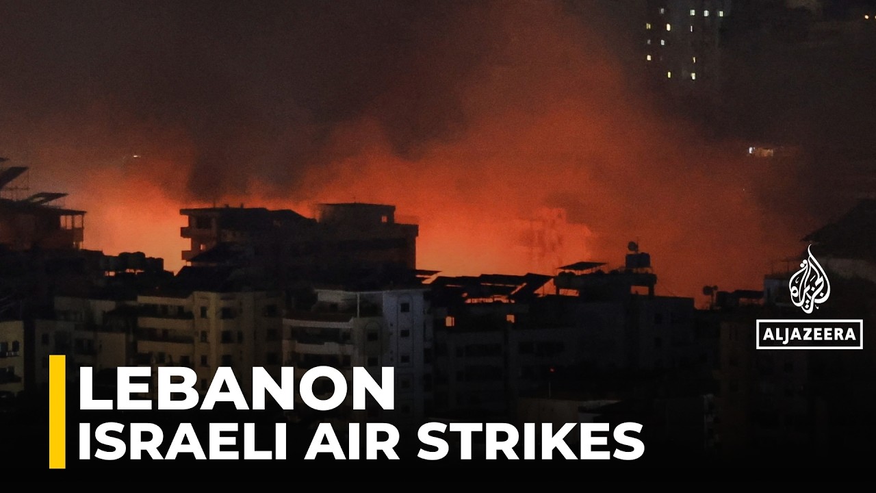 Israel strikes Lebanon : Beirut and southern regions targeted by attacks