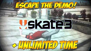 ESCAPE THE DEMO! (works without online) - Skate 3 Glitch