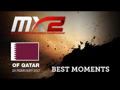 2017 MXGP of Qatar MX2 Qualifying Best Moments #motocross