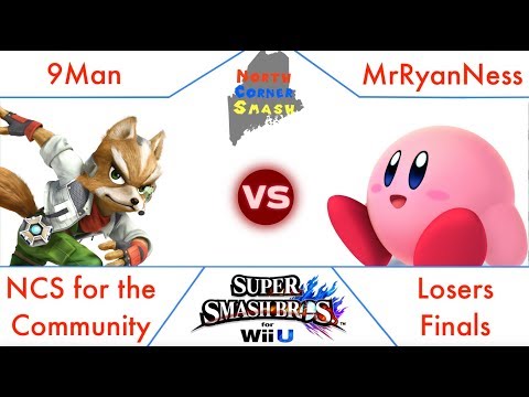 Sm4sh Singles - 9Man (Mr. Game & Watch, Fox) vs MrRyanNess (Cloud, Kirby) - NCS for the Community