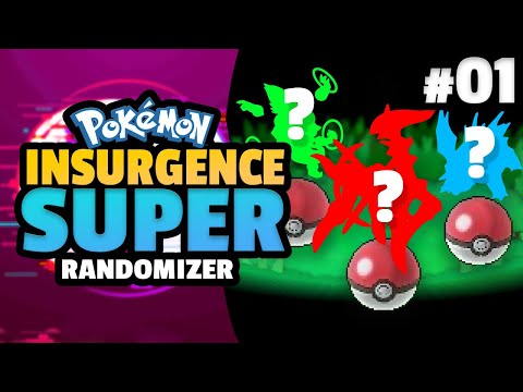 NEW GAME RANDOMIZED.. - Pokemon Insurgence Super Randomizer (Episode 1)