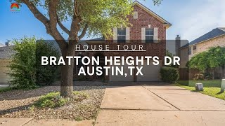MLS House Tour: 3604 Bratton Heights Dr. Austin, TX - Beautiful Home with High Ceiling