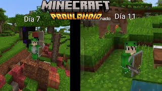 INTENTAMOS CHETARNOS y NO SALIÓ  BIEN XD🤕🗿 - MINECRAFT PROULANDIA XD