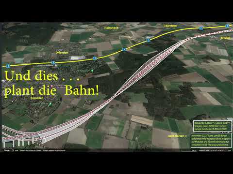 Visualisierung des geplanten Trassenverlaufs Ramelsloh – Brackel