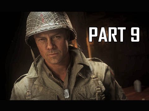 CALL OF DUTY WW2 Walkthrough Part 9 - Hill 493 (Campaign Story Let's Play Commentary)