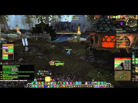 WoW Vustra LvL 90 WW Monk  PvP Playing The Battle For Gilneas