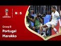 Portugal - Marokko (groep B) I WK 2018