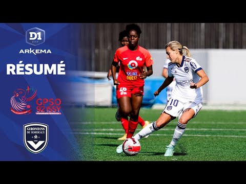 D1 Arkema, J4 : GPSO 92 Issy - Girondins de Bordeaux (0-1)
