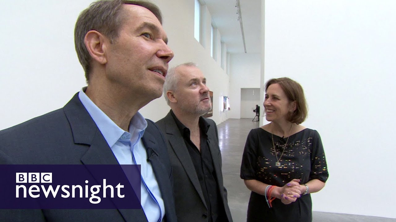 EXCLUSIVE: KIRSTY WARK MEETS DAMIEN HIRST AND JEFF KOONS - BBC Newsnight