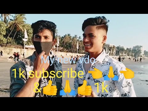 beautiful samundar in Mumbai//Minaz vlogs//1k suspense 👈🙏👈 &1k Like 👍🙏👍