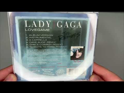 Lady Gaga - LoveGame (The Remixes) (US Version) CD UNBOXING
