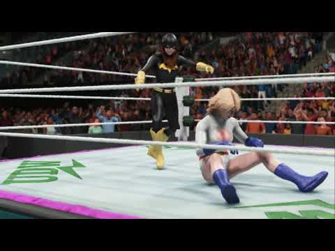 Batgirl vs. Power Girl