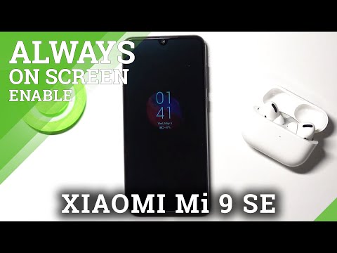 How to Change Always On Display Theme in XIAOMI Mi 9 SE – Customize Always On Display
